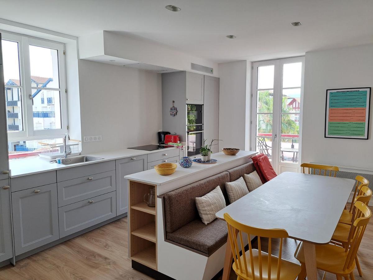 Superbe Appartement T3 Au Centre Plage .Parking 昂代 外观 照片