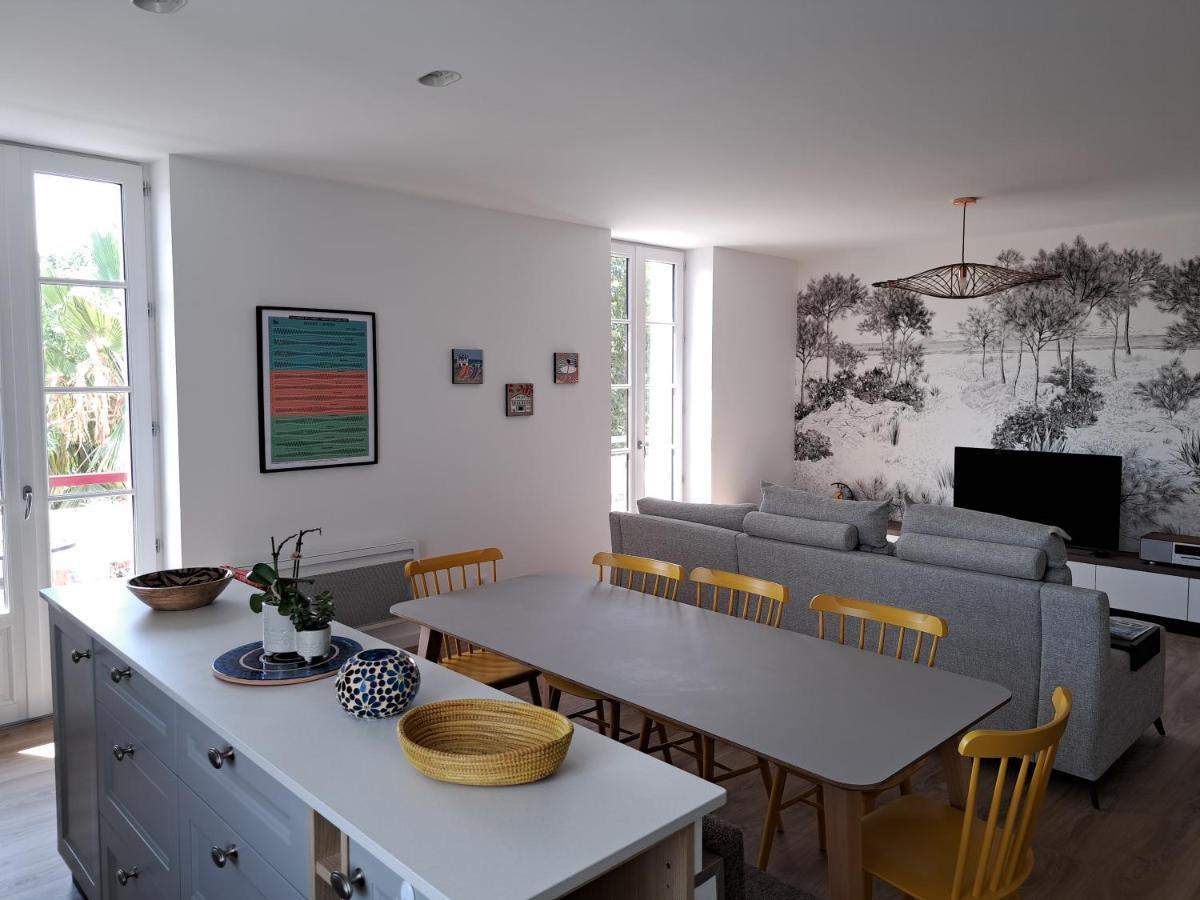 Superbe Appartement T3 Au Centre Plage .Parking 昂代 外观 照片