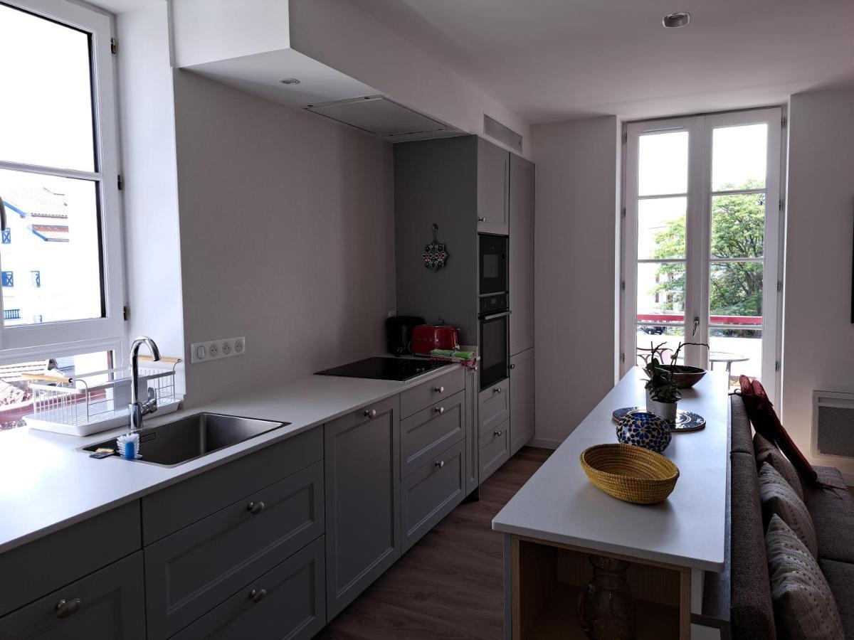 Superbe Appartement T3 Au Centre Plage .Parking 昂代 外观 照片