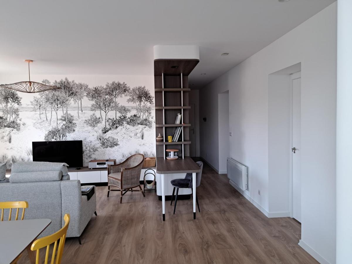 Superbe Appartement T3 Au Centre Plage .Parking 昂代 外观 照片