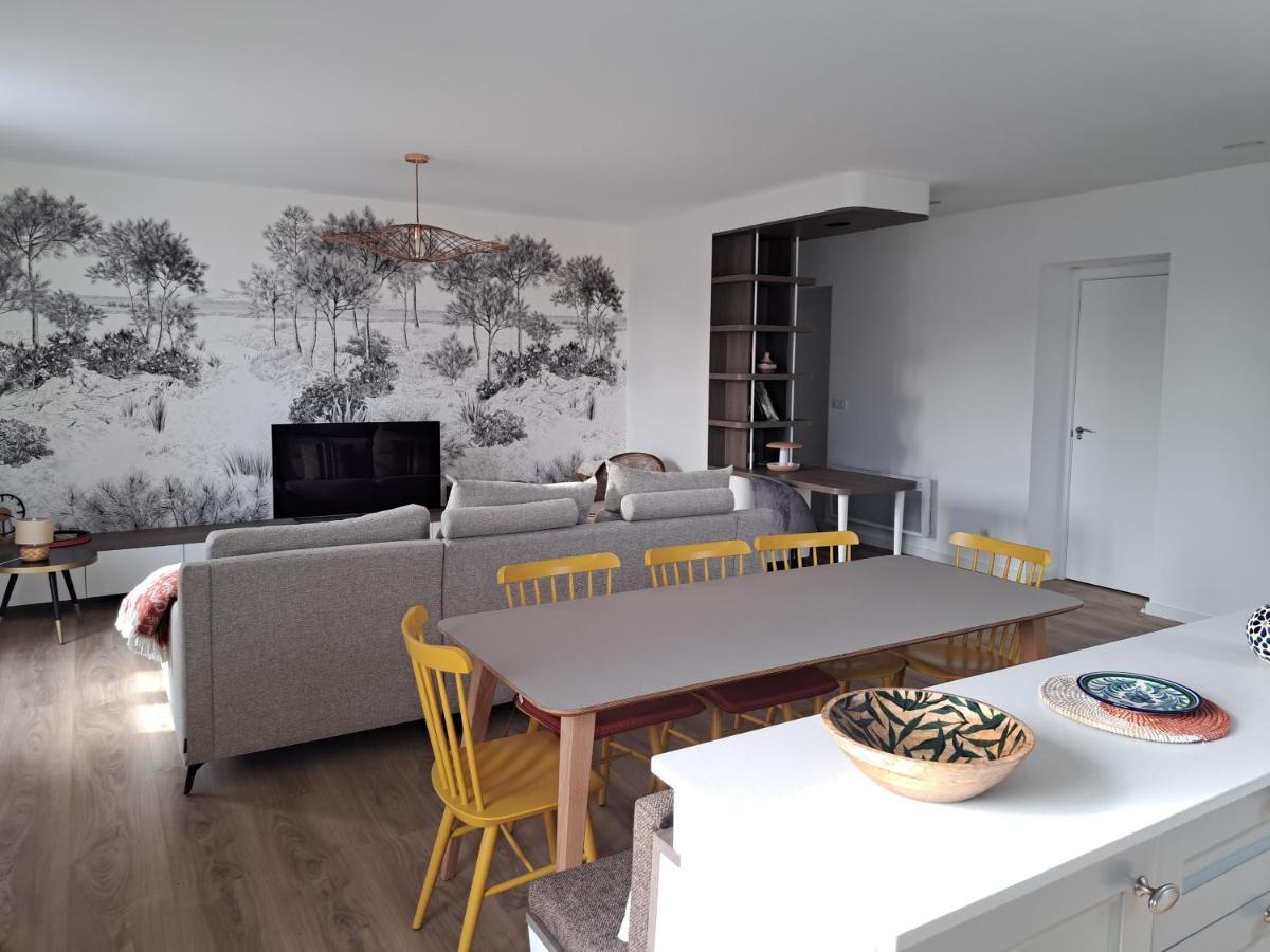 Superbe Appartement T3 Au Centre Plage .Parking 昂代 外观 照片