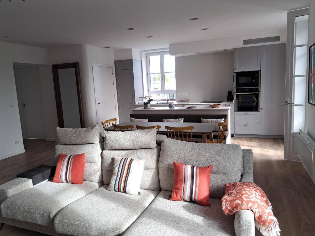 Superbe Appartement T3 Au Centre Plage .Parking 昂代 外观 照片